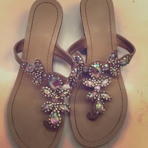 Madeline Stuart thong sandals